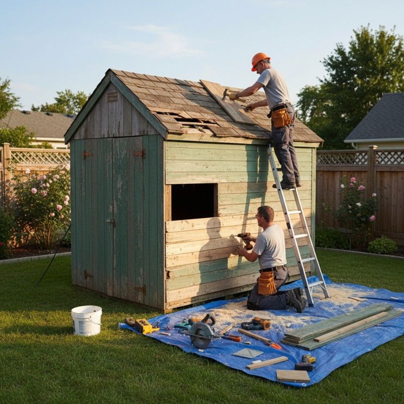Pole Shed Repair Service