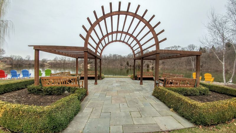 Arched Arbor Installation in Wilmington, NC