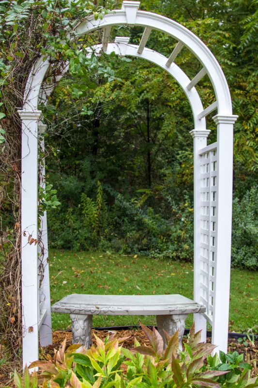 Garden Arbor Installation in Wilmington, NC