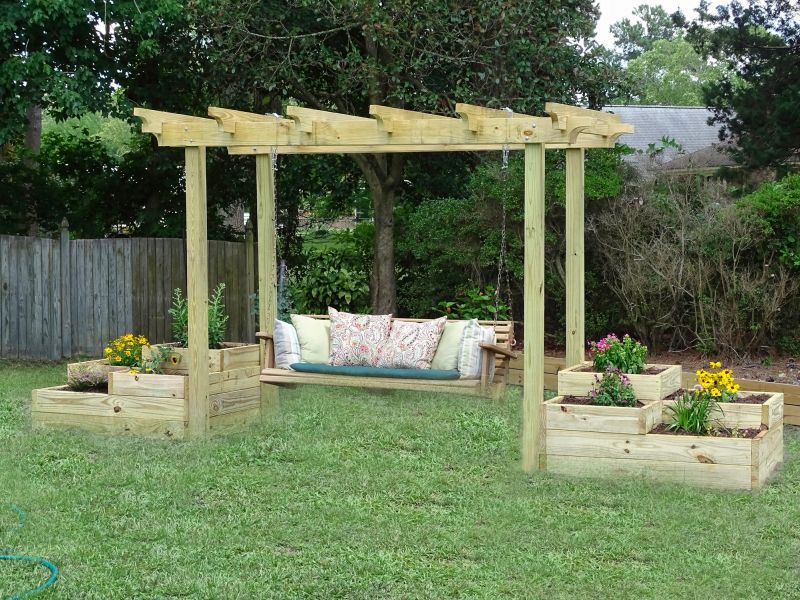 Wood Trellis Installation in Kansas City, KS
