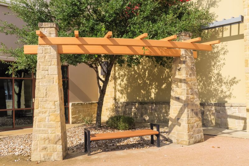 Arbor Bench Installation in Wilmington, NC