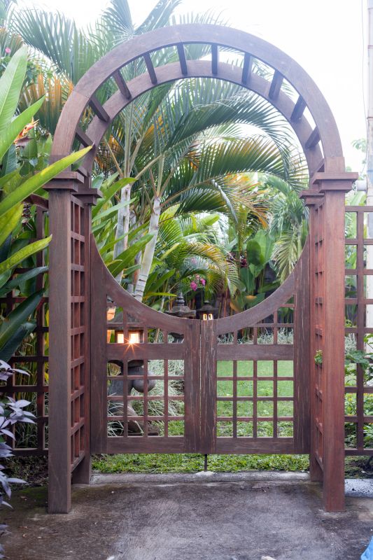 Arched Arbor Installation in Wilmington, NC