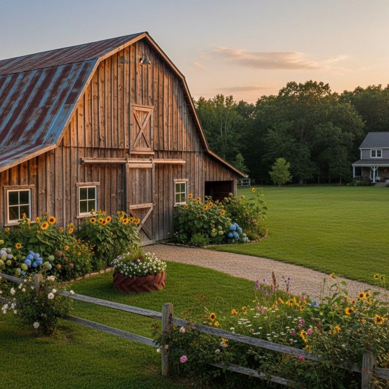 Barn Construction in Alpharetta, GA