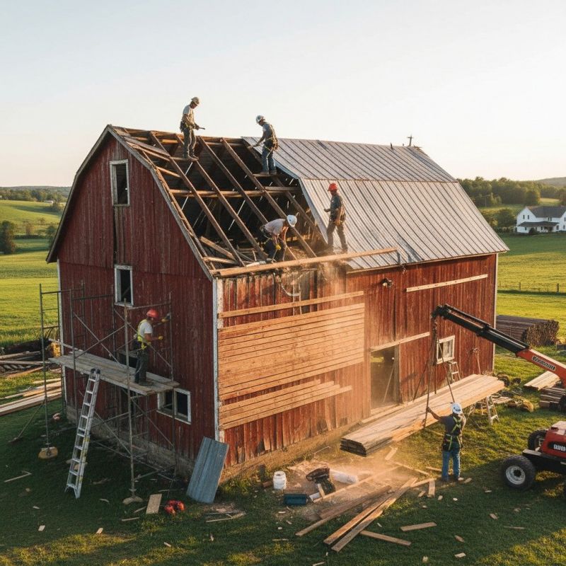 Barn Renovation in Olathe, KS