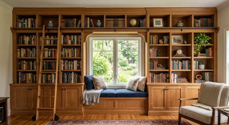 Bookcase Installation in Durham, NC