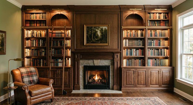 Bookshelves Installation in Raleigh, NC