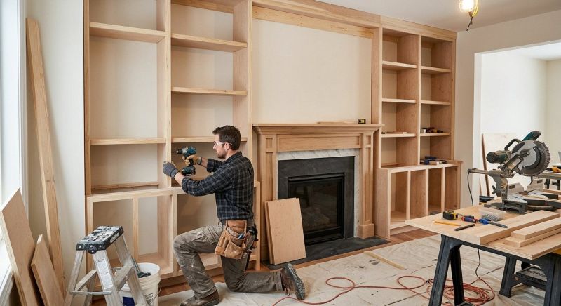 Built In Furniture Construction in Greensboro, NC