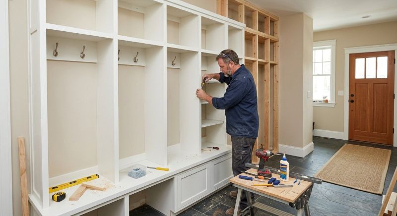 Built In Storage Installation in Frederick, MD