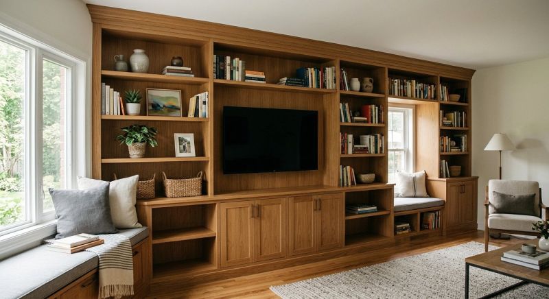 Built In Tv Cabinetry in Annapolis, MD