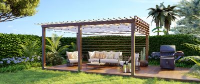 Covered Pergola Installation in Conroe, TX
