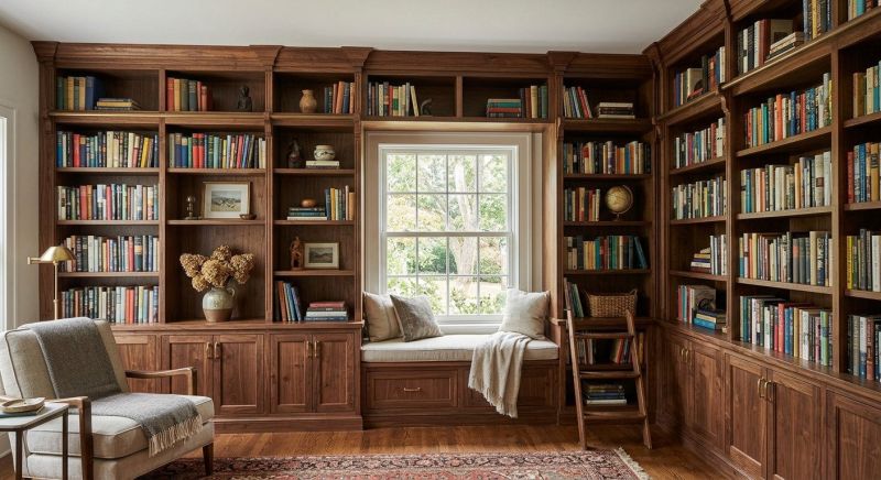 Custom Bookshelves Service in Greensboro, NC