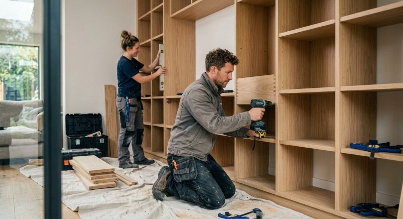 Custom Shelving Installation in Alexandria, VA