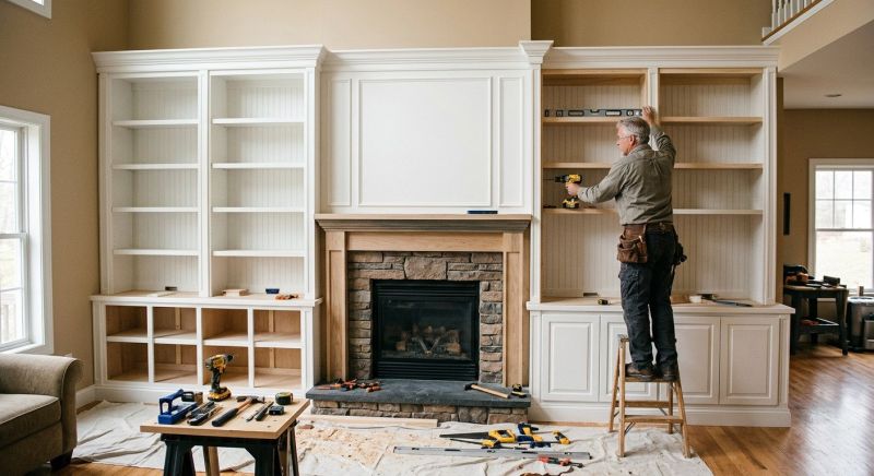 Fireplace Built Ins Installation in Charlotte, NC