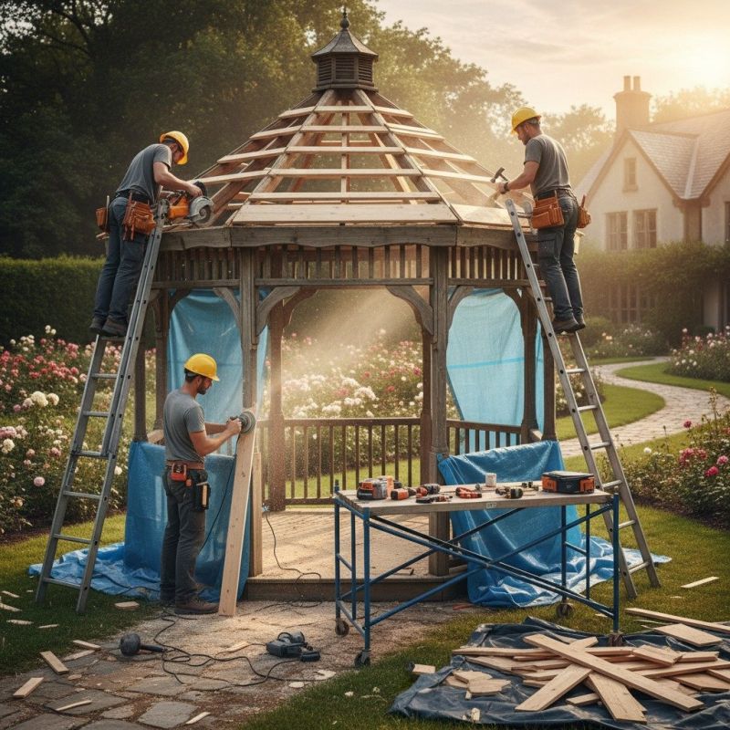 Gazebo Repair in Overland Park, KS