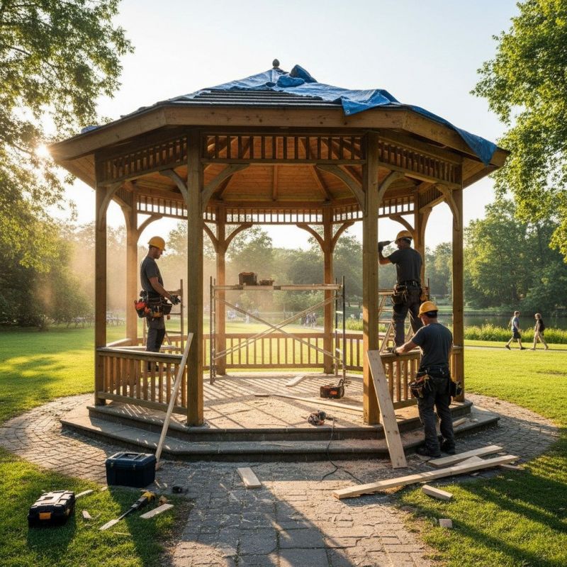 Gazebo Repair in Conroe, TX