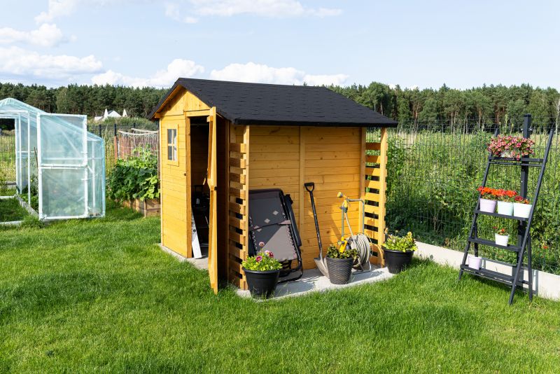 Lean To Shed Installation in Wilmington, NC