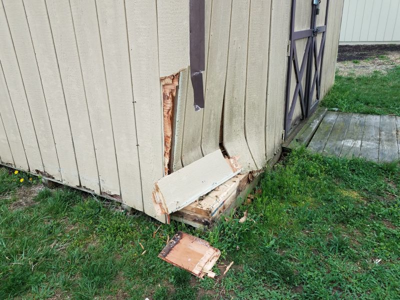 Shed Damage Repair in Alpharetta, GA