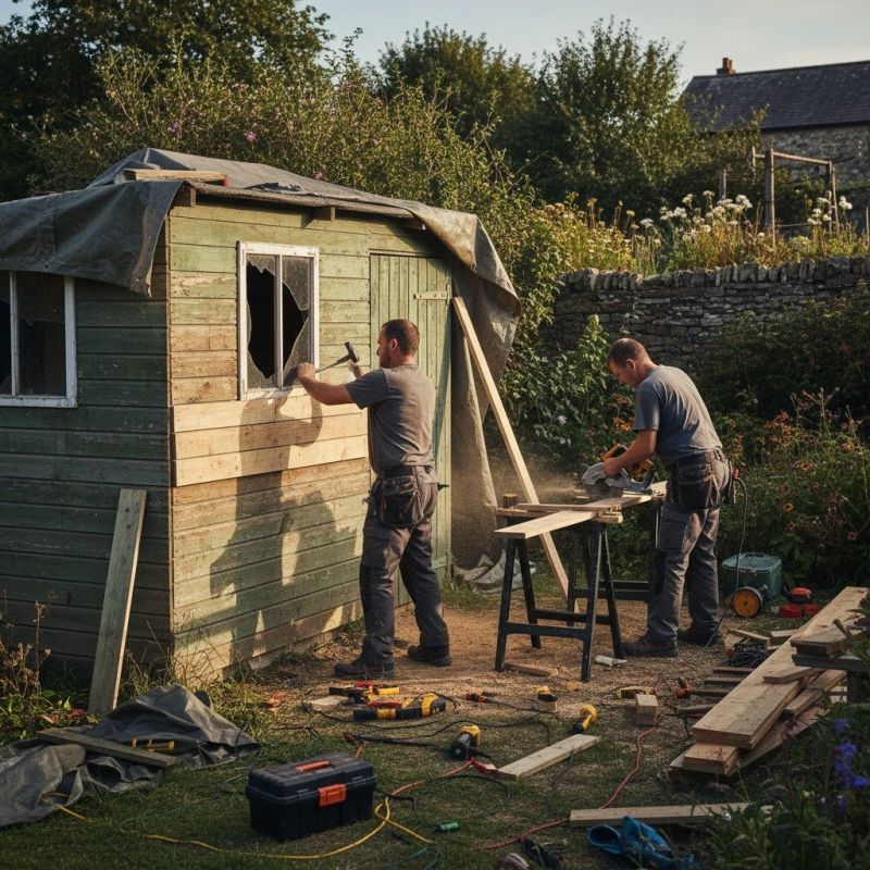 Storage Shed Repair in Alpharetta, GA