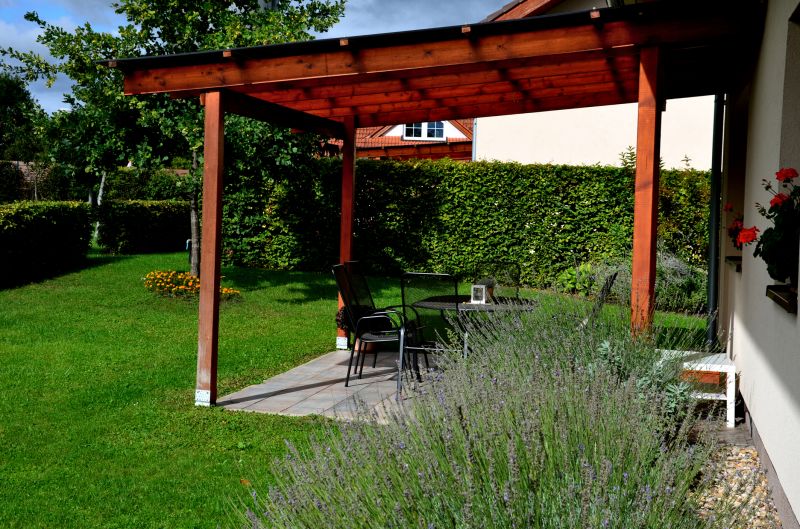 Wood Pergola Installation in Conroe, TX